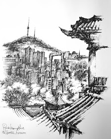 08-Park-Kwang-Hee-Architectural-Sketches-Interior-Exterior-Old-and-New-www-designstack-co