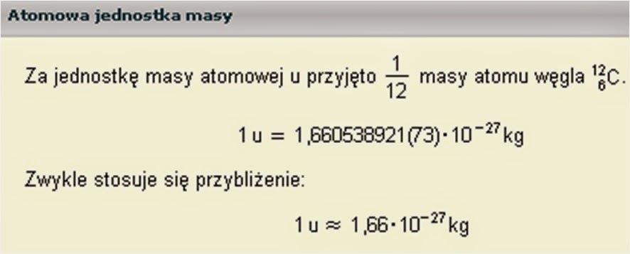 Fizyka jest wśród nas: Skąd ten deficyt masy? Jak obliczyć energię