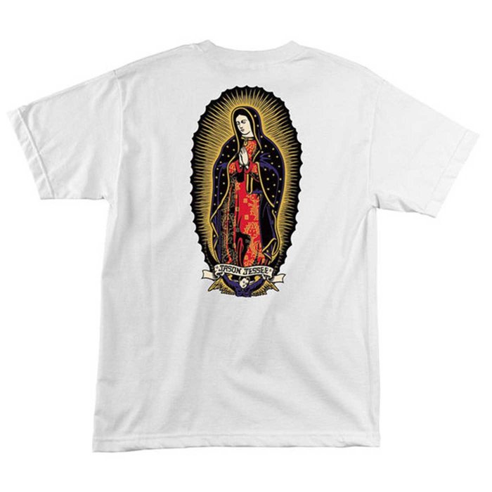 Santa cruz jessee guadalupe tee 白.