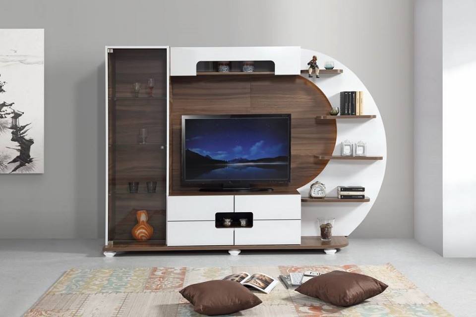 Los mejores diseños muebles modernos para la sala de estar y la TV | Construccion y Manualidades : Hazlo tu