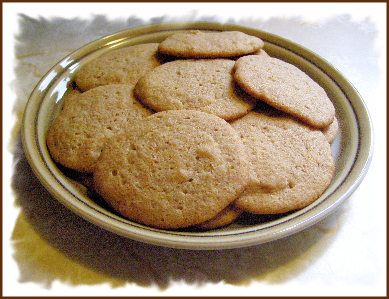 Vegan Apple Butter Cookies