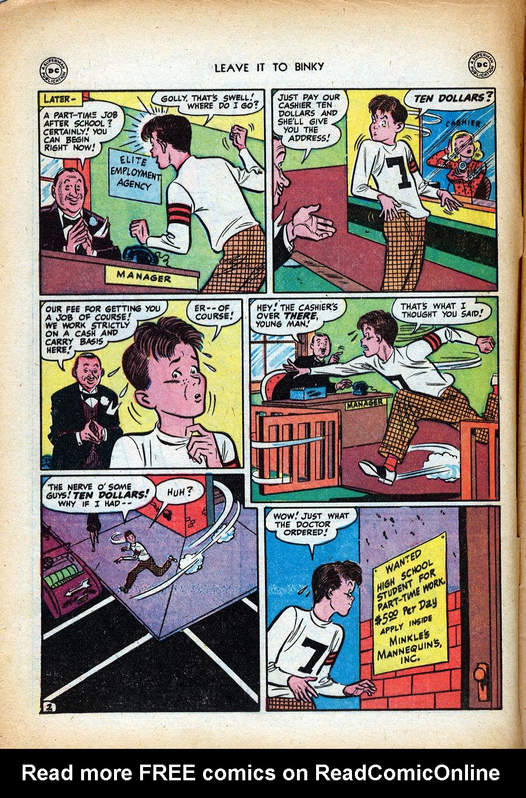 Leave It To Binky 01 Read Leave It To Binky 01 comic online in high