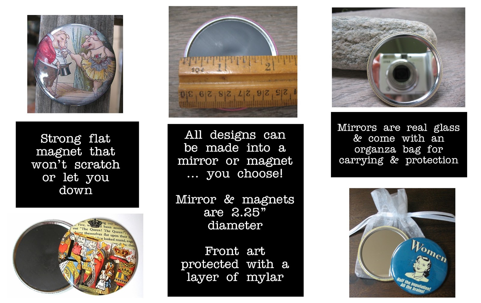 Duchess of Dominos Anatomy of a Pocket Mirror &