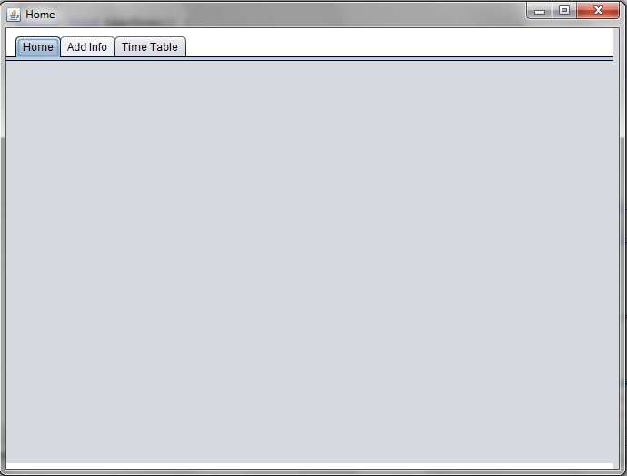 Core Java: Quick Time Table Setter