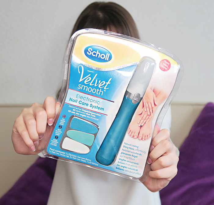 Sponsored Post Scholl Velvet Smooth Nail Care System