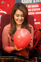 Raashi Khanna Sizzling Photos at Red FM HeyAndhra.com