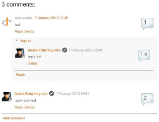 Cara Memberi Nomor Pada Kotak Komentar Blog