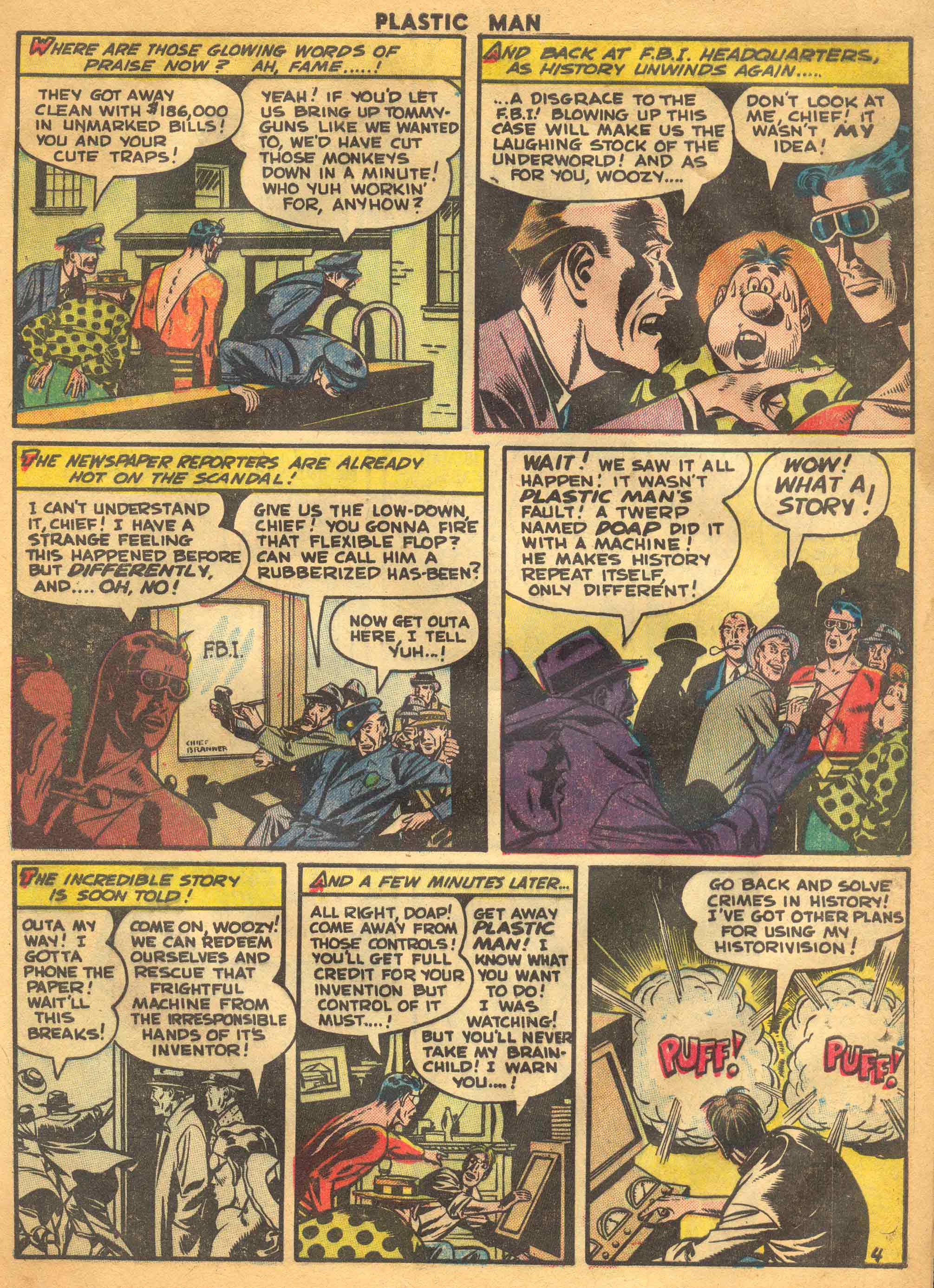 Read online Plastic Man (1943) comic -  Issue #40 - 29