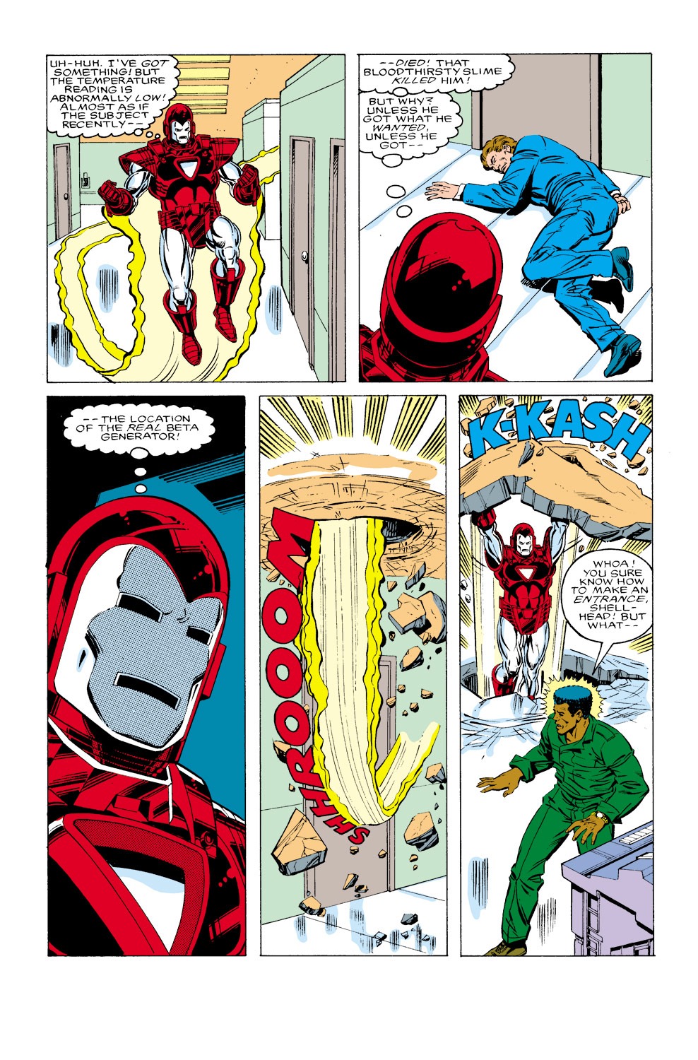 Read online Iron Man (1968) comic -  Issue #221 - 17