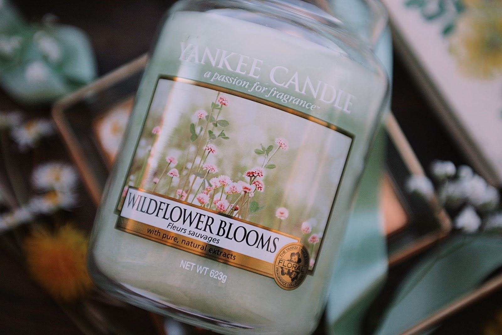 Łąkowe (około majowe ) ) klimaty Wildflower Blooms Yankee Candle