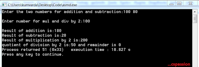 Addition,multiplication,division,subtraction without using +,-,* and / operators in c