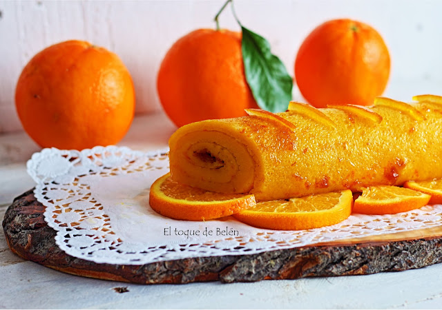 Pastel De Naranja 
