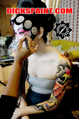 Body Painting Phoenix Jakarta