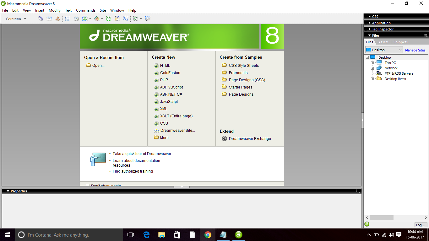 dreamweaver download for windows 10 free