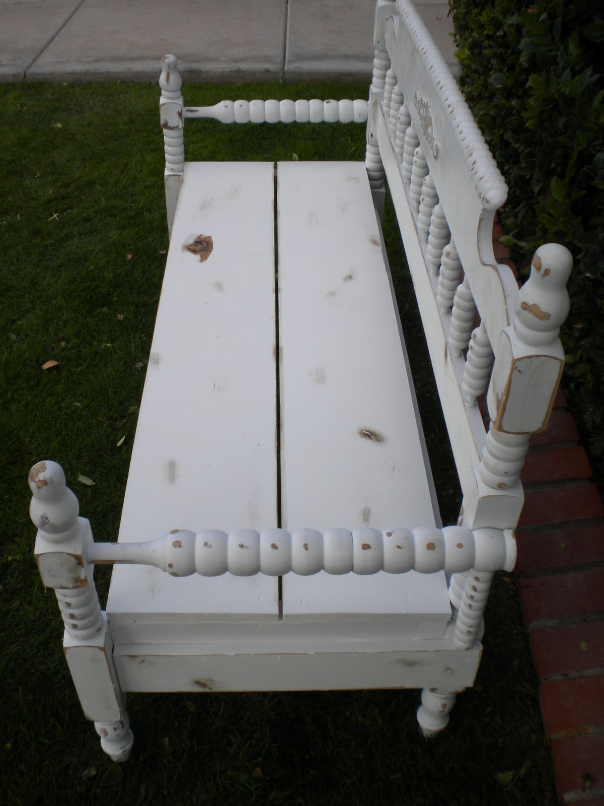 Juniper's Loft antique headboard bench **REDUCED**