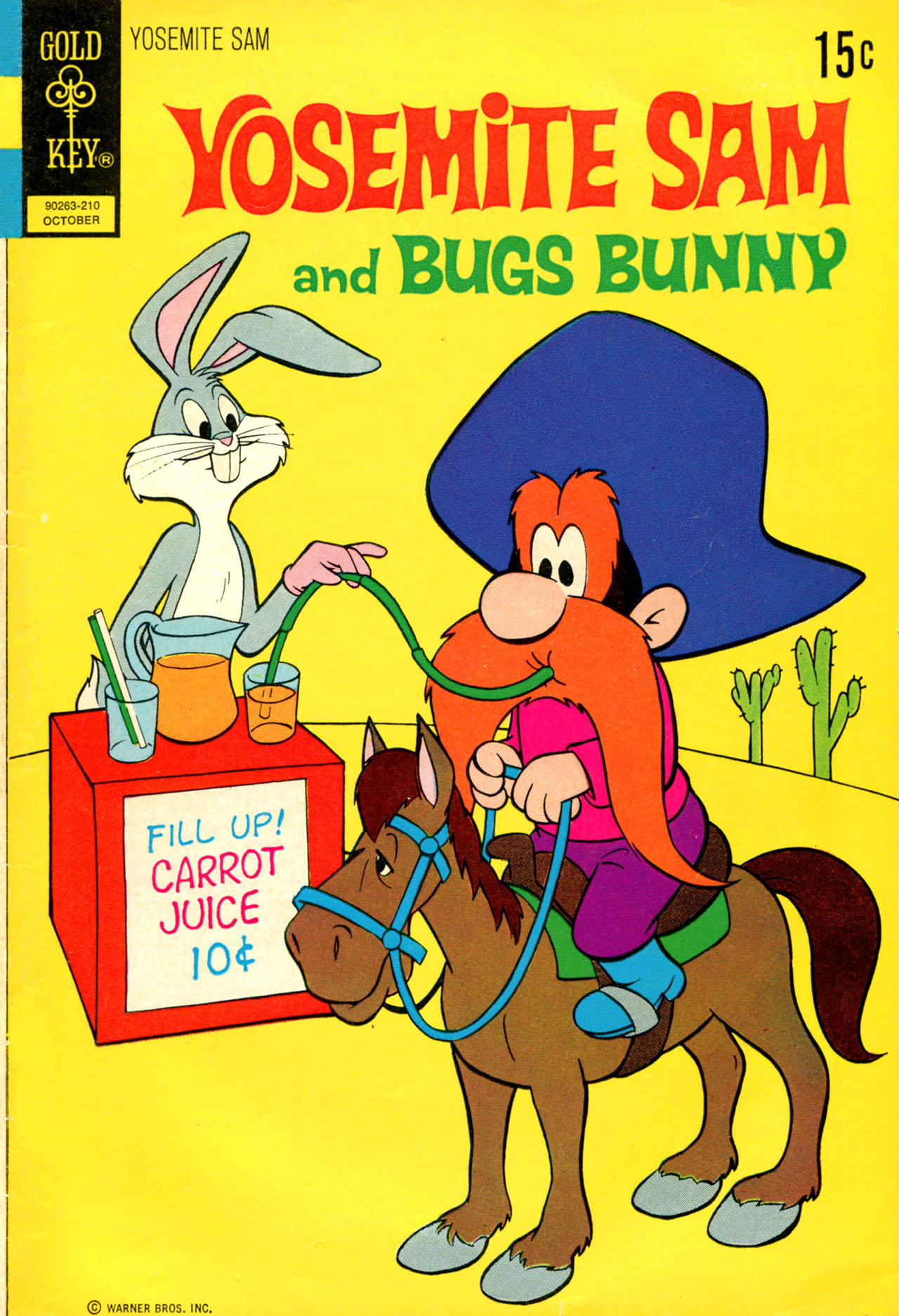 Read online Yosemite Sam and Bugs Bunny comic -  Issue #10 - 1