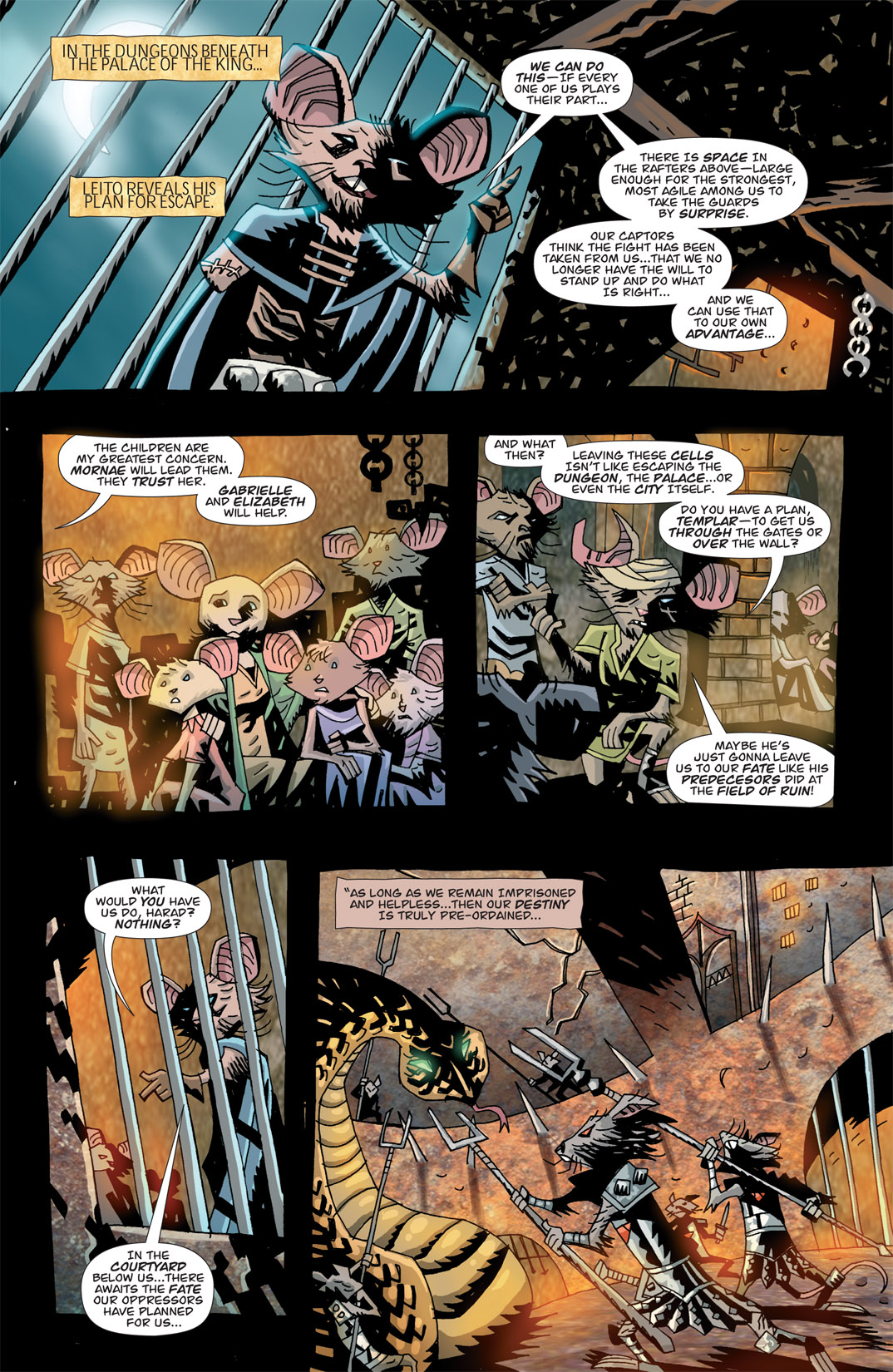 The Mice Templar Volume 2: Destiny issue 3 - Page 11
