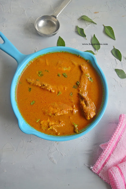 Coastal Fish Curry Recipe | Meen Kuzhambu