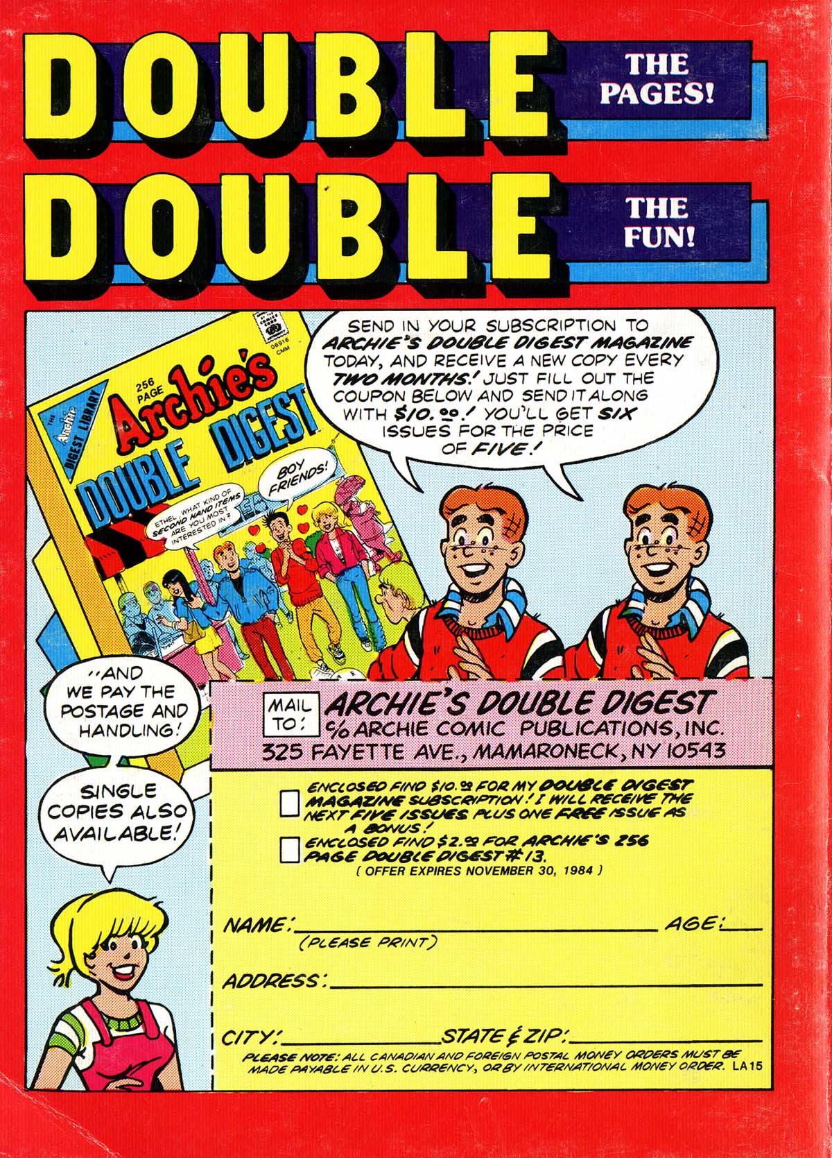 Read online Little Archie Comics Digest Magazine comic -  Issue #15 - 130
