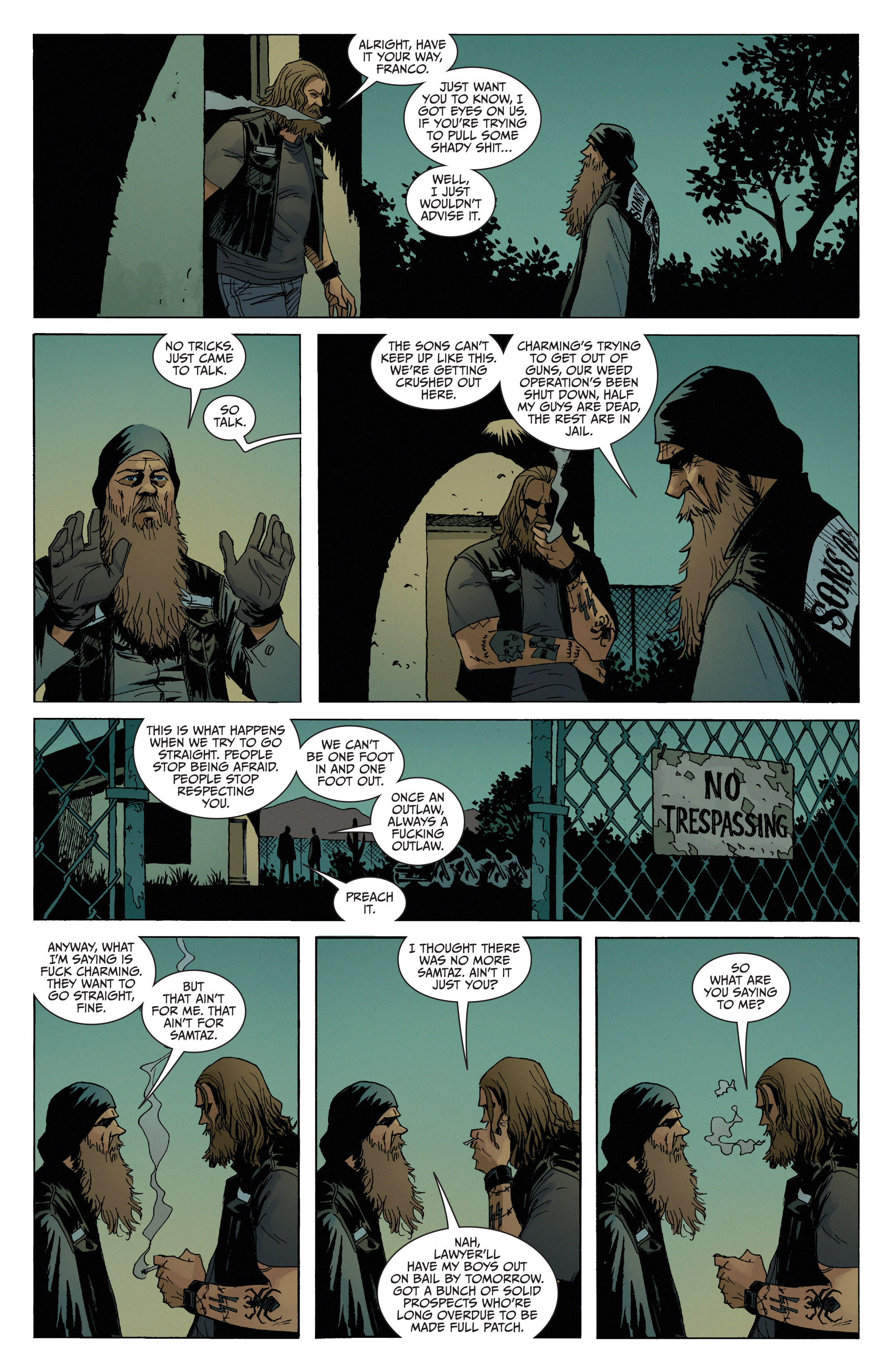 Read online Sons of Anarchy comic -  Issue #13 - 13