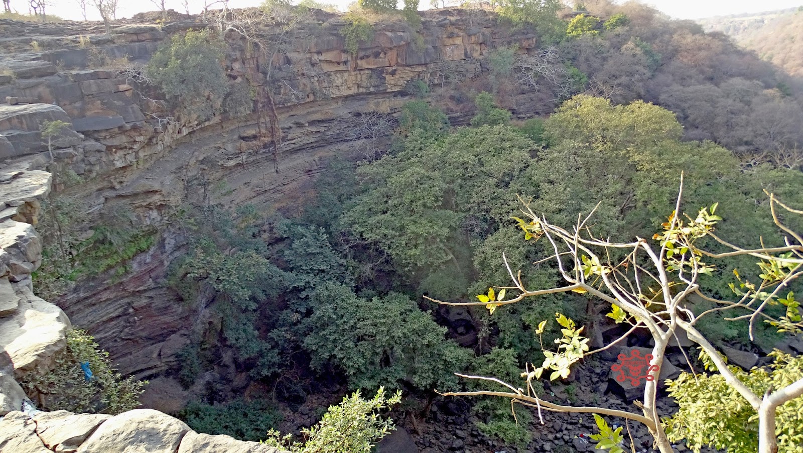 Canyon of Menal waterfall