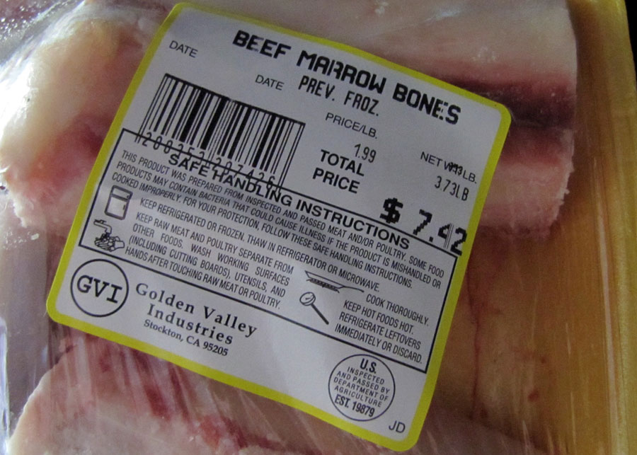 Smells Like Food in Here Beef Marrow Bones