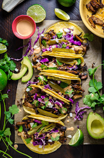 vegetarian and vegan tacos