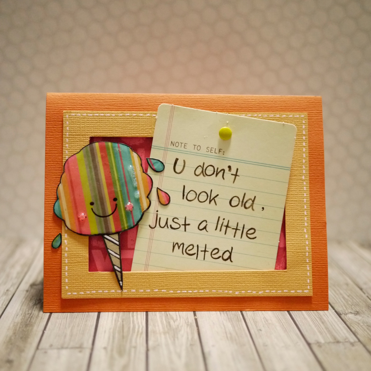 Happiness Is Scrappy For My Bestie A Punny Card Happiness Is Scrappy For My Bestie A Punny Card