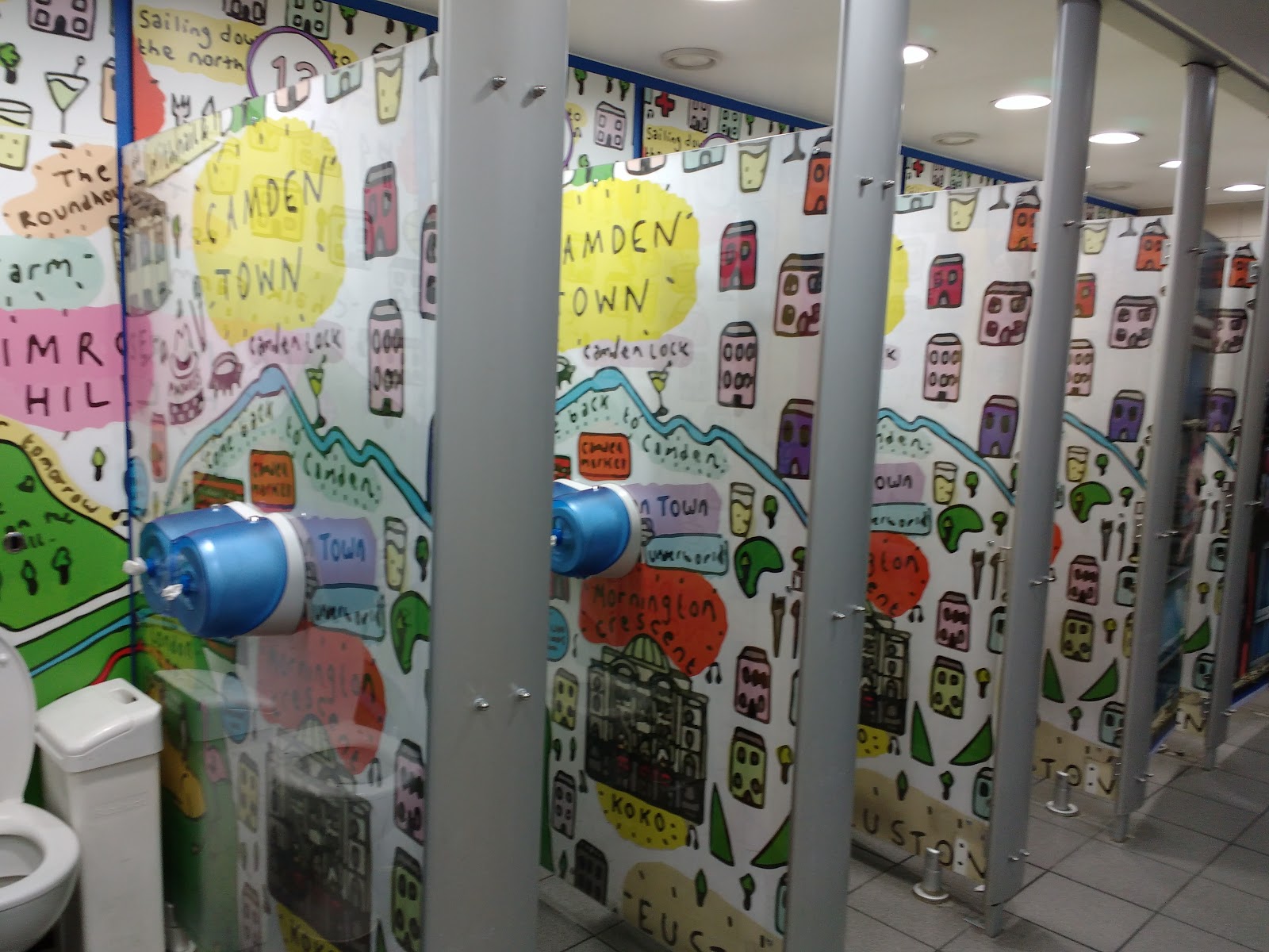 After60 thenext10 Part 2 70 and onwards Toilets at Euston station