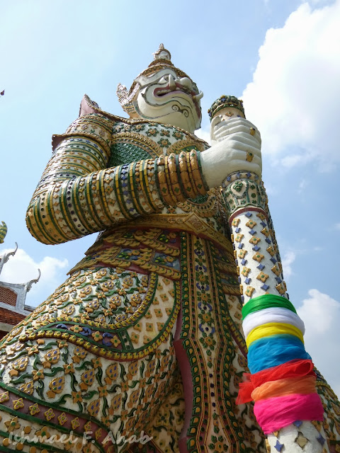 White demon of Wat Arun