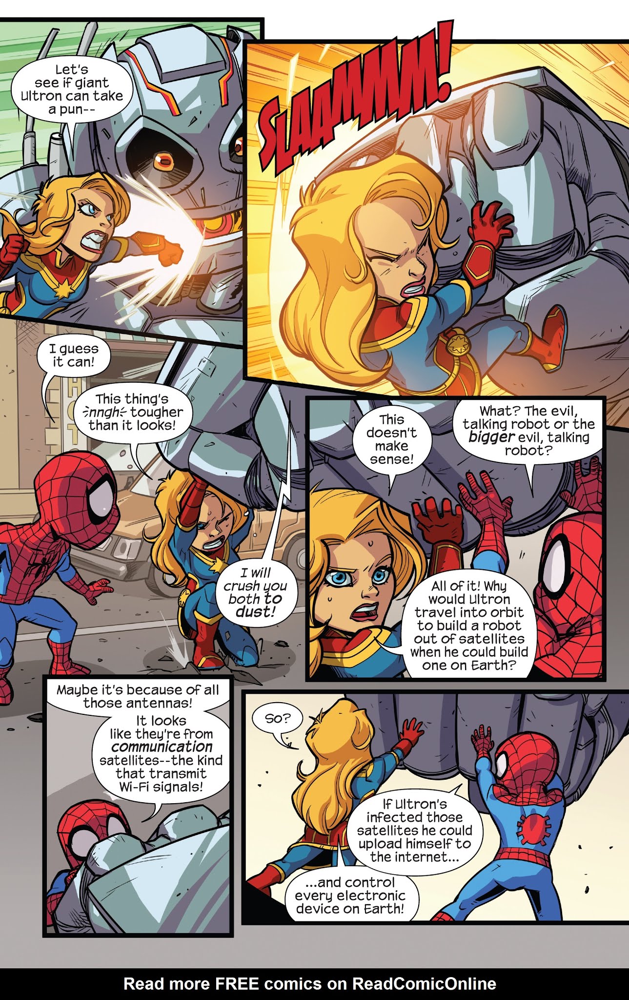 Read online Marvel Super Hero Adventures: Captain Marvel - First Day of School! comic -  Issue # Full - 14