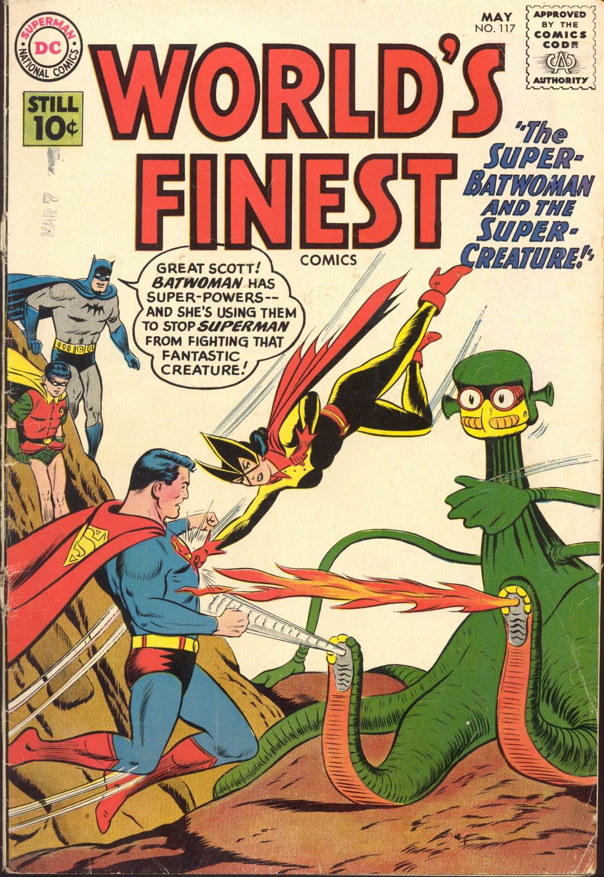 Read online World's Finest Comics comic -  Issue #117 - 1