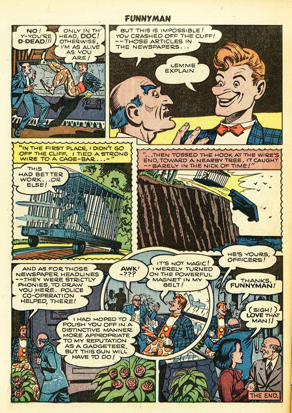 Read online Funnyman comic -  Issue #3 - 28