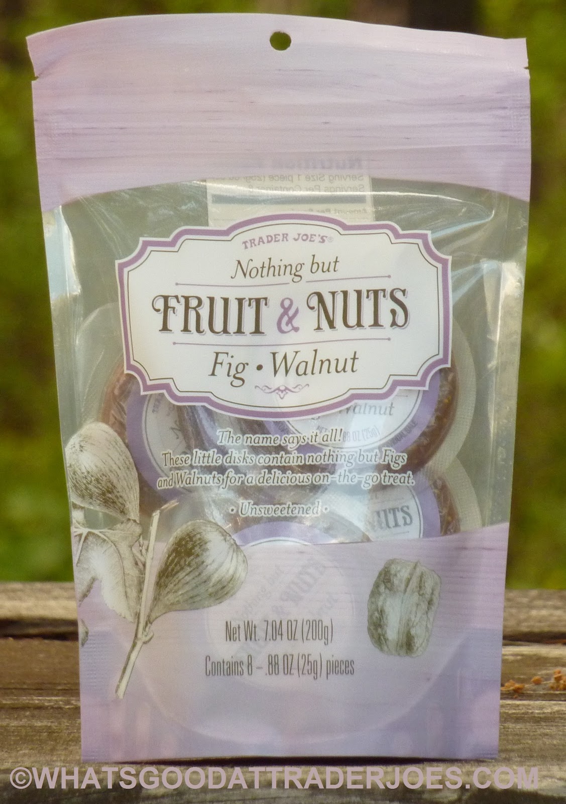 What's Good at Trader Joe's? Trader Joe's Fig Walnut Nothing But Fruit