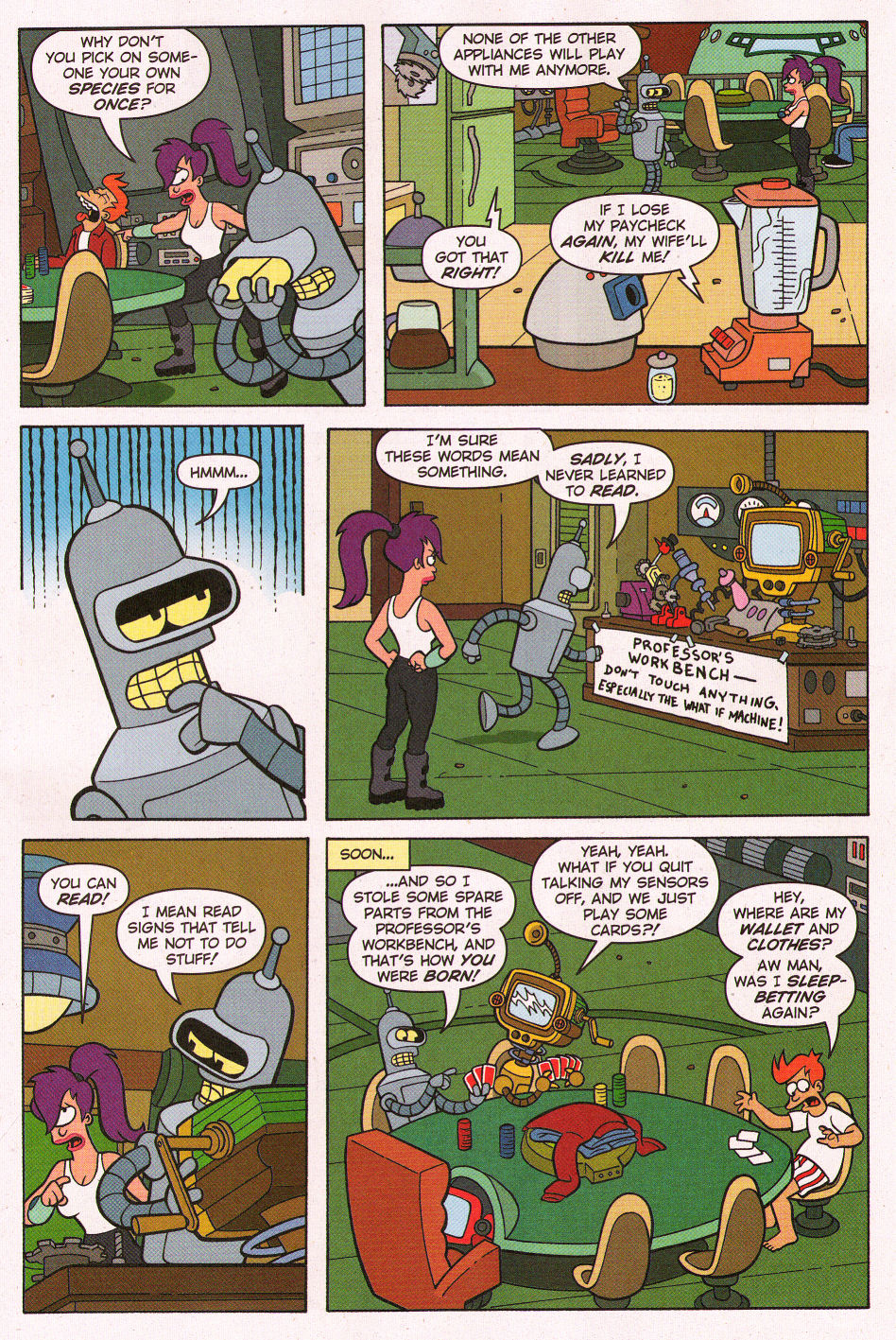 Read online Futurama Comics comic -  Issue #24 - 4