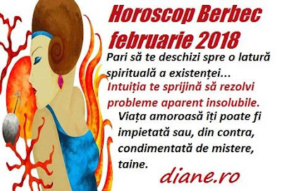 Horoscop februarie 2018 Berbec 