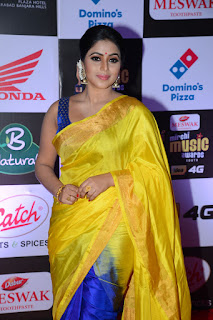 poorna at mirchi music awards poorna at mirchi music awards