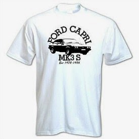 Petrolhead Ford Capri Mk3 S T-shirt