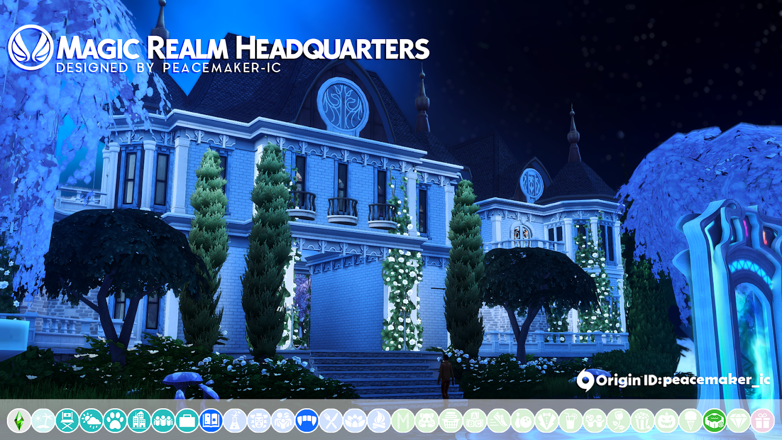 The sims 4 custom content houses realm of magic gourmetlasopa