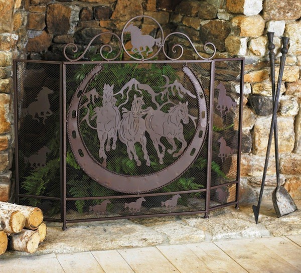 A fireplace for your summer parties