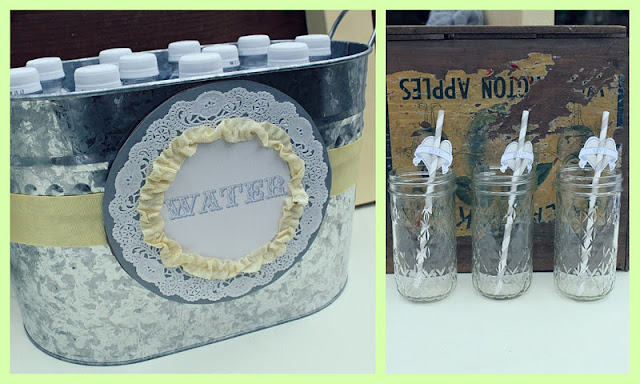 Kara s Party Ideas Vintage Grey   Yellow Bridal Shower  - 4