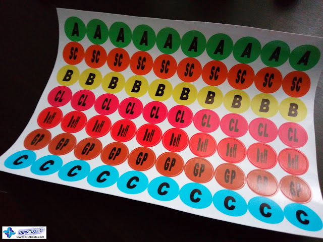Round Vinyl Sticker Labels Round Vinyl Sticker Labels