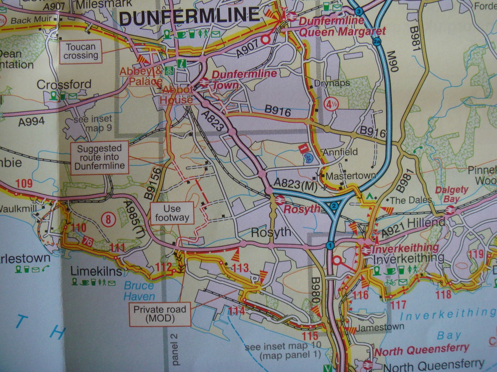Cycling Meditations: Route 76: Linlithgow to Alloa