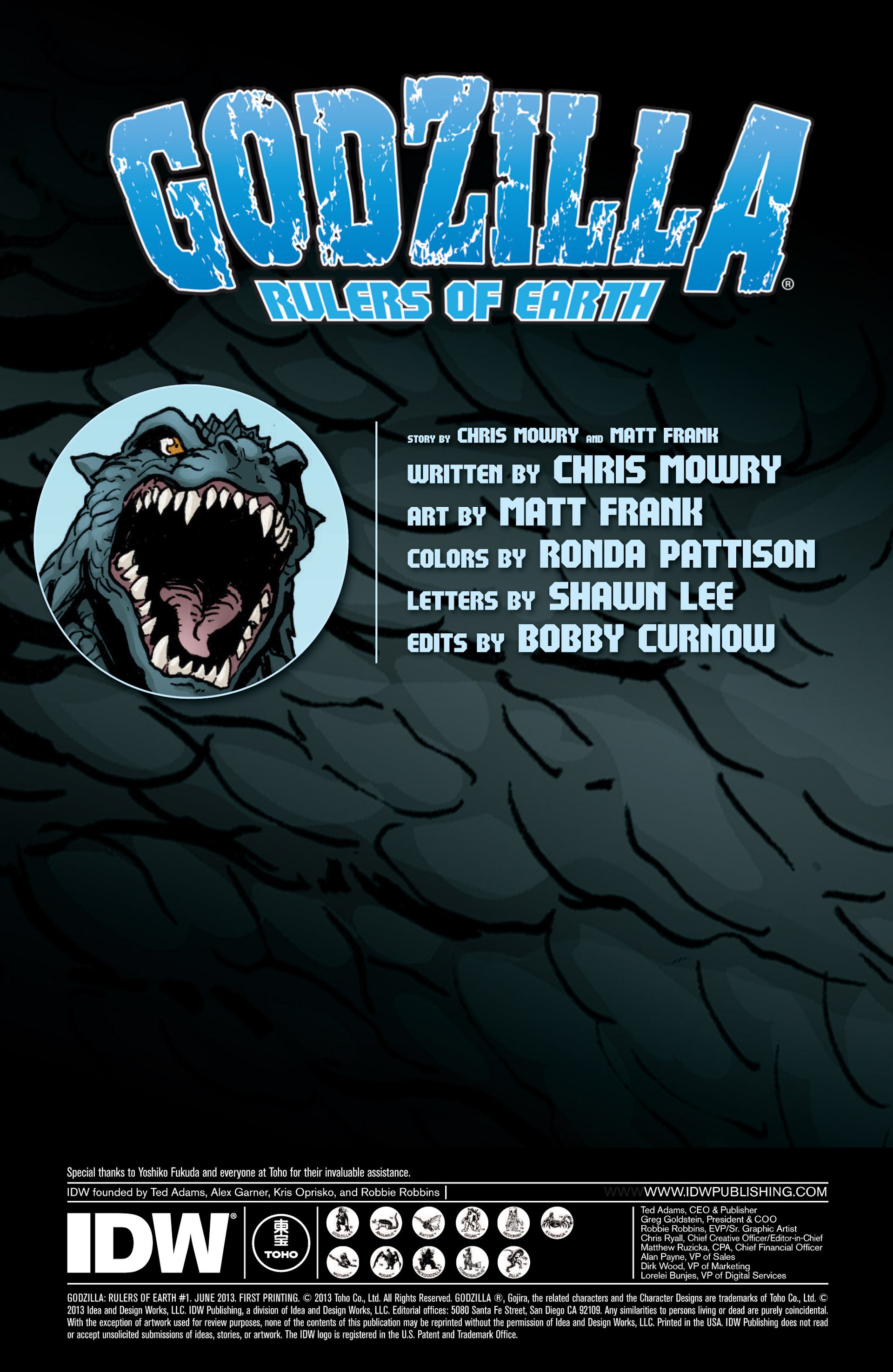 Read online Godzilla: Rulers of Earth comic -  Issue #1 - 2
