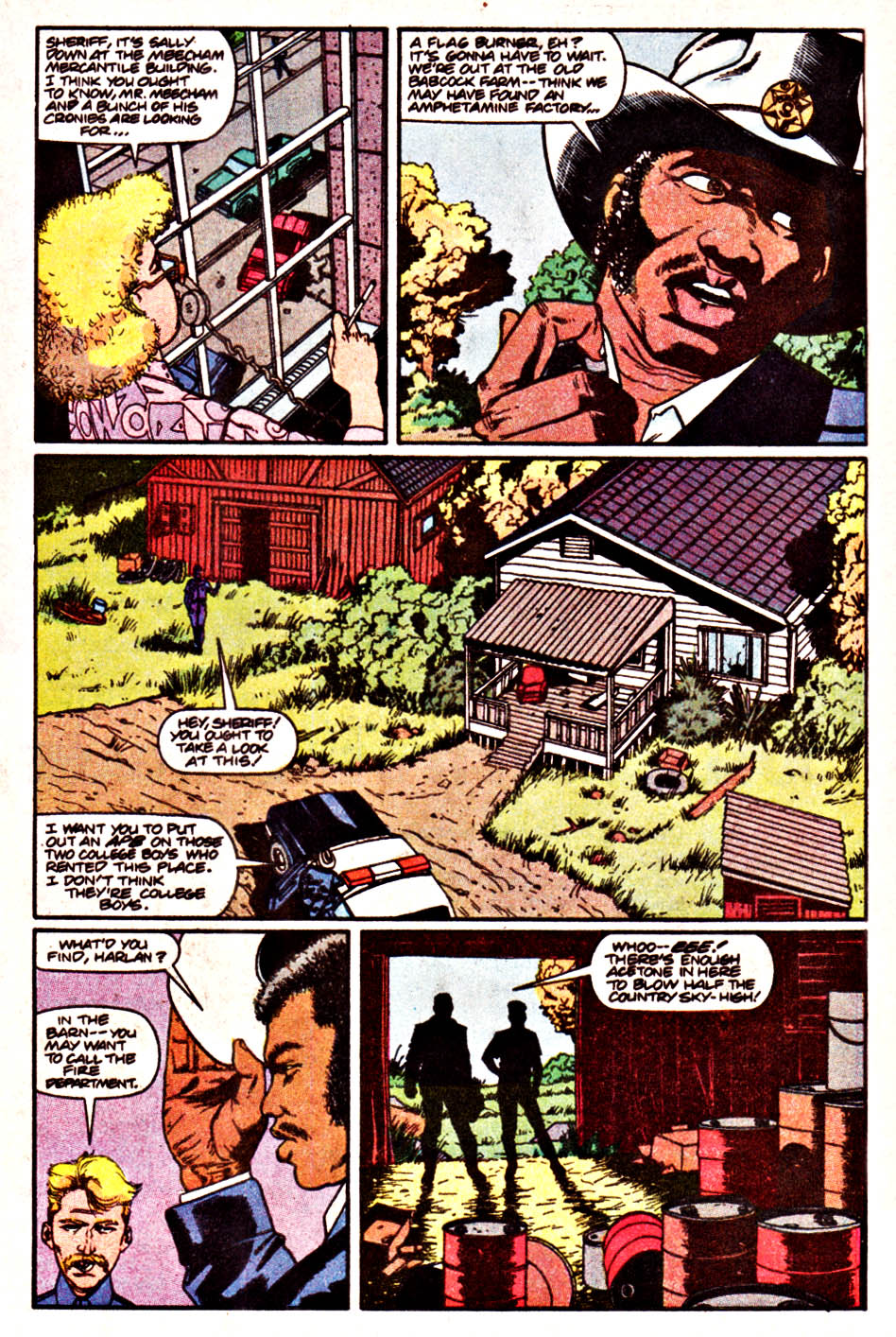 Read online The Punisher (1987) comic -  Issue #44 - Flag Burner - 7