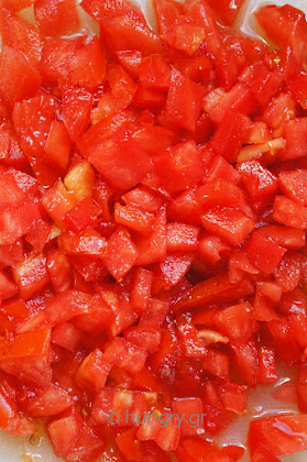 Tomato Patties & Tyrokafteri