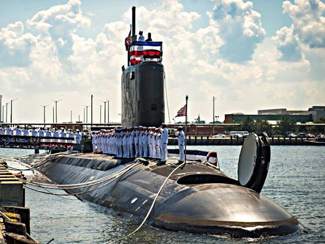 Một tàu ngầm tấn công lớp Virginia của Hải quân Mỹ