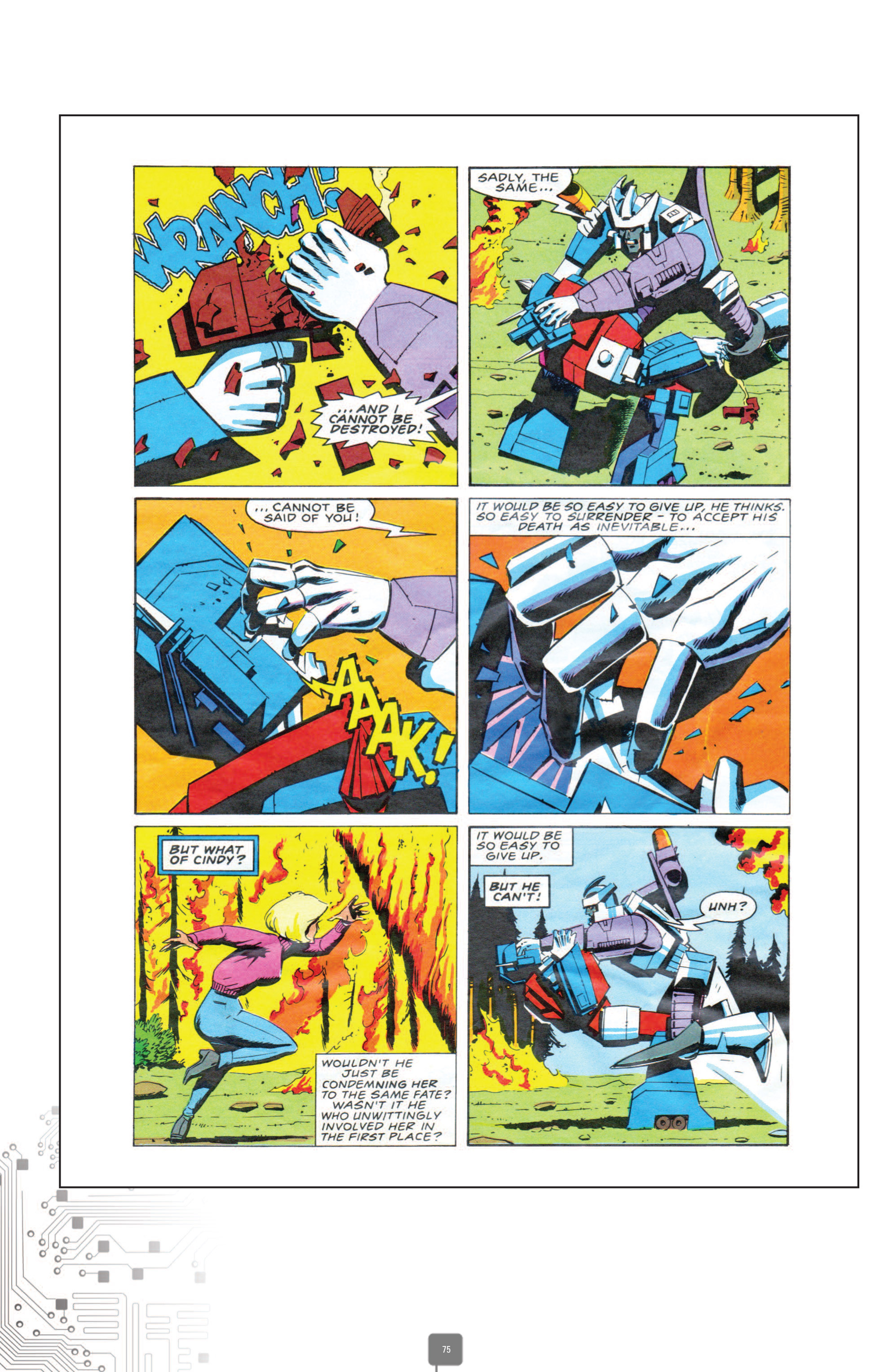 Read online The Transformers Classics UK comic -  Issue # TPB 4 - 75