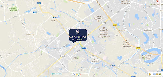 Vị trí dự án Samsora Premier 105 Chu Văn An Vị trí dự án Samsora Premier 105 Chu Văn An