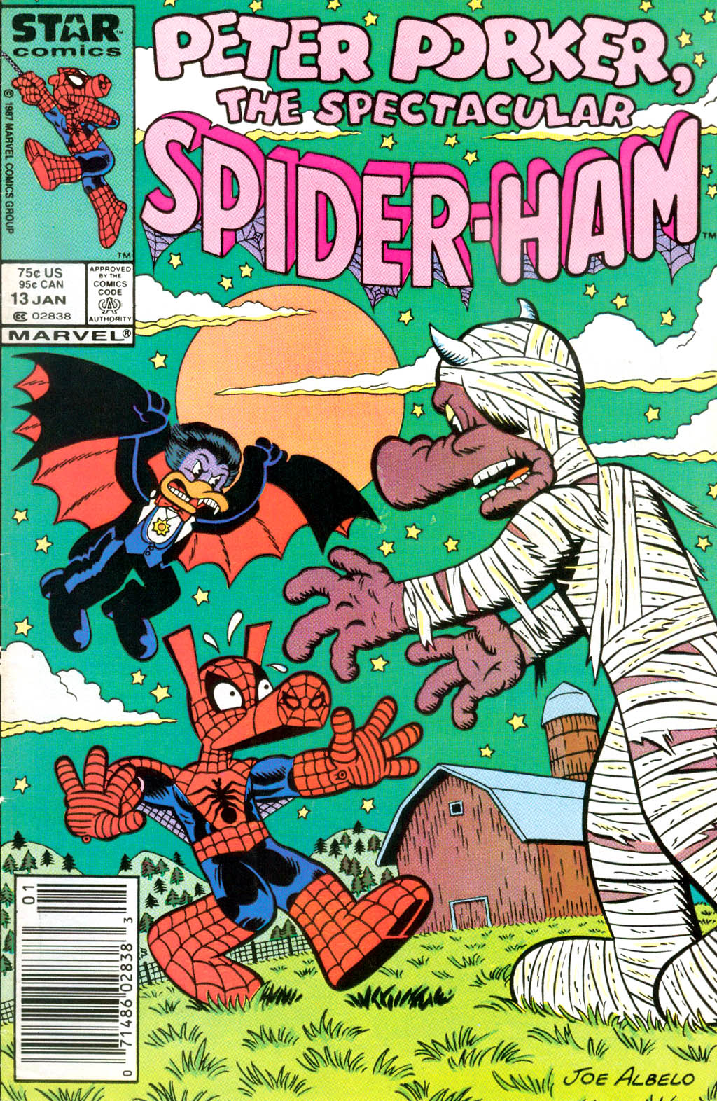 Read online Peter Porker, The Spectacular Spider-Ham comic -  Issue #13 - 1